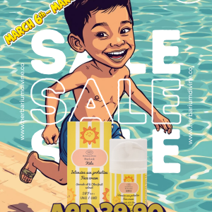 RayLock KIDS  Intensive sun protective face cream, SPF 50+ UVA+UVB